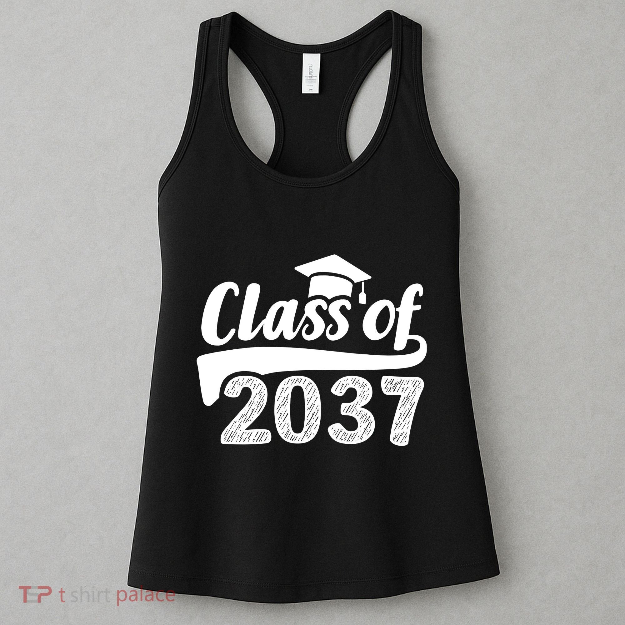 Grow With Me Class Of 2037 Graduation Preschool Women's Tank Top