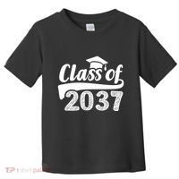 Grow With Me Class Of 2037 Graduation Preschool Toddler T-Shirt thumb 0