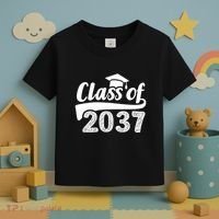 Grow With Me Class Of 2037 Graduation Preschool Toddler T-Shirt thumb 3