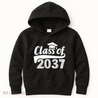 Grow With Me Class Of 2037 Graduation Preschool Kids Hoodie thumb 0