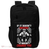 Gym Workout Motivational Impact Tech Backpack thumb 0