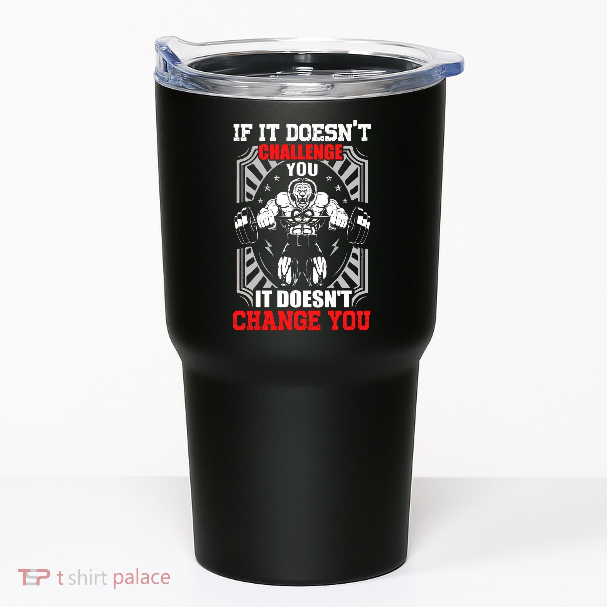 Gym Workout Motivational Tumbler