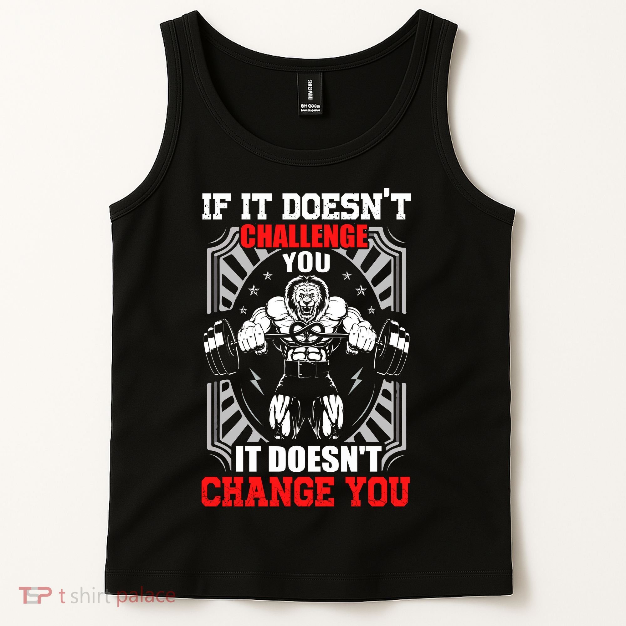 Gym Workout Motivational Tank Top