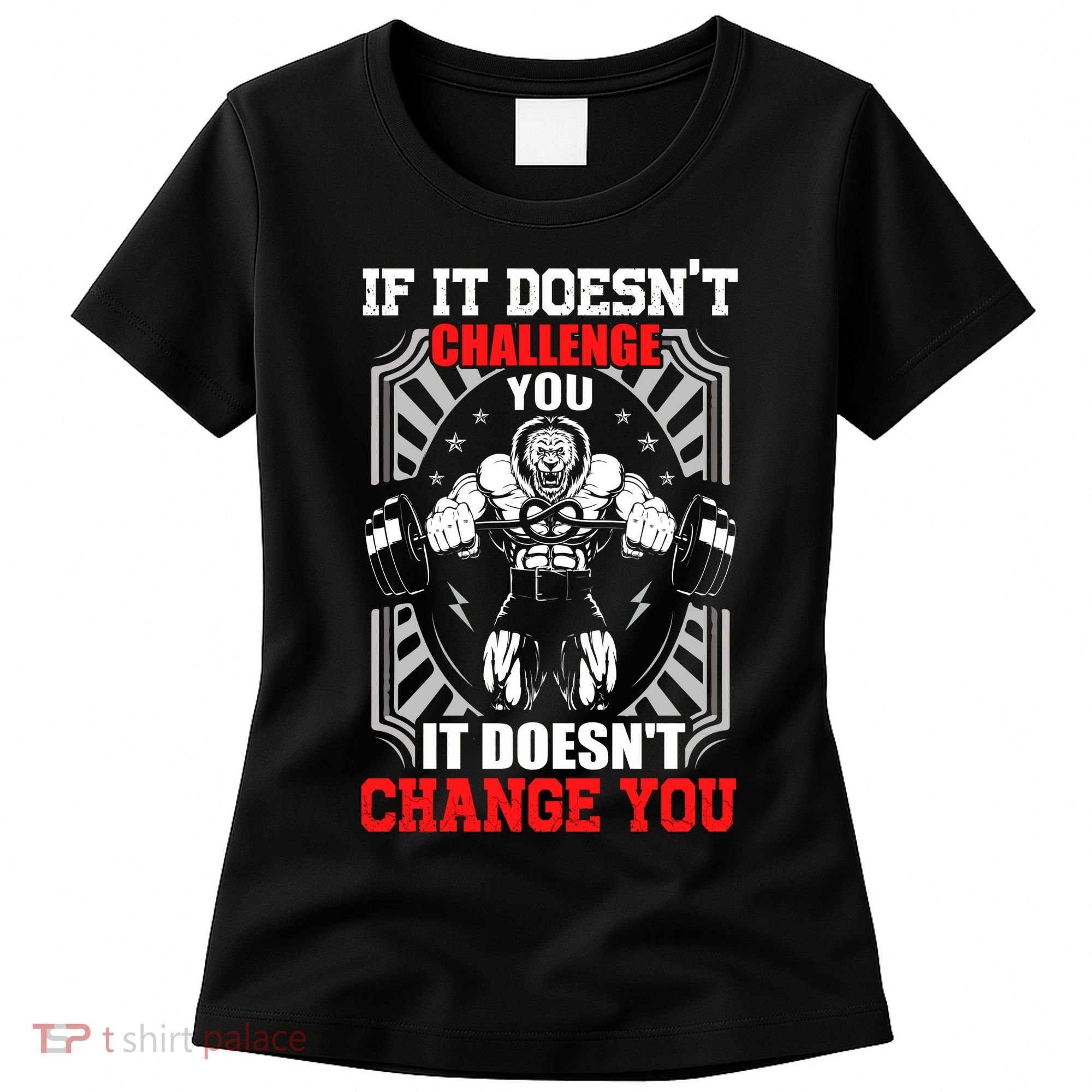 Gym Workout Motivational Women's T-Shirt