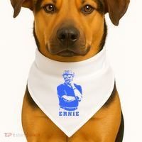 Games With Names Ernie Adams USA-Made Doggie Bandana thumb 1
