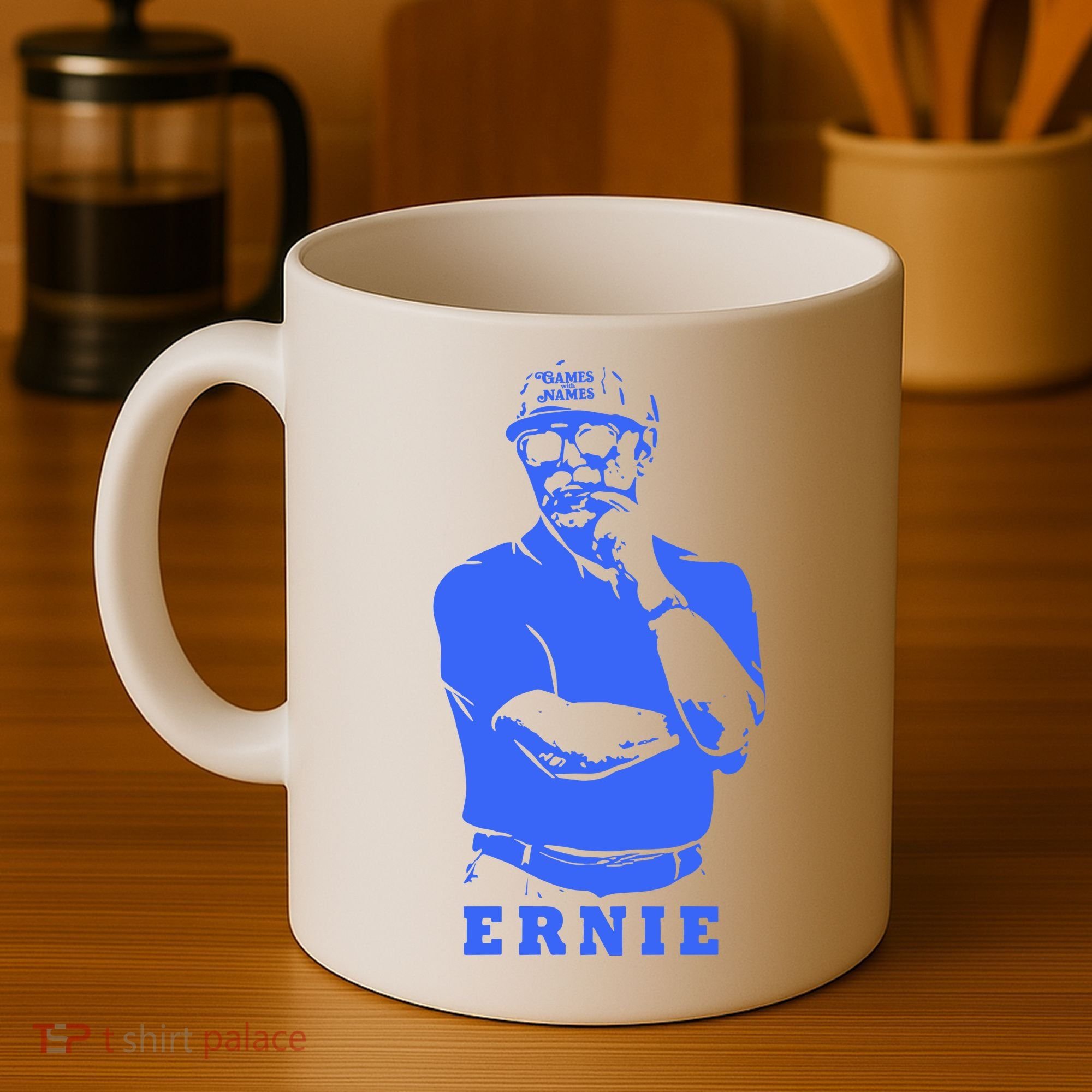 Games With Names Ernie Adams Coffee Mug
