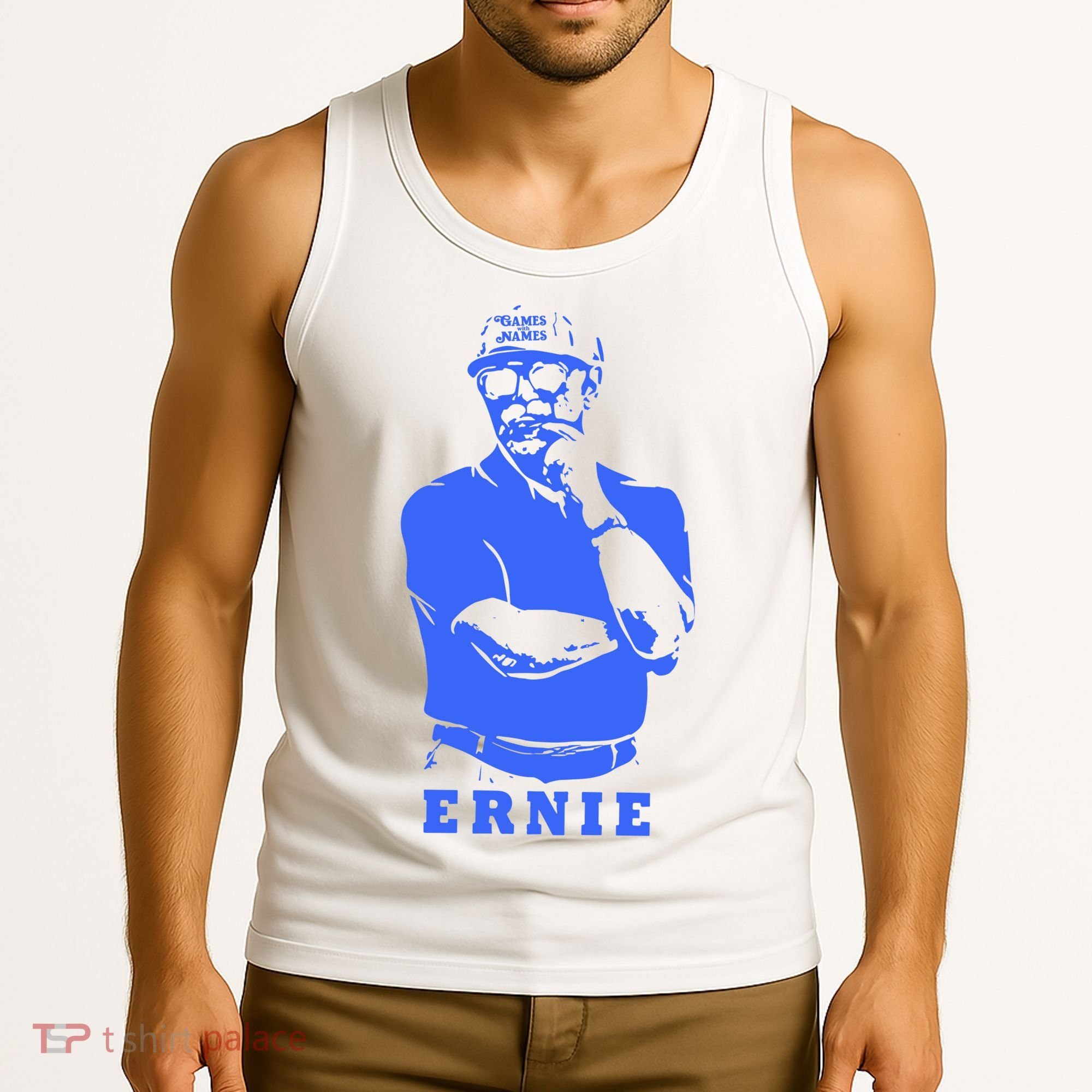 Games With Names Ernie Adams Tank Top