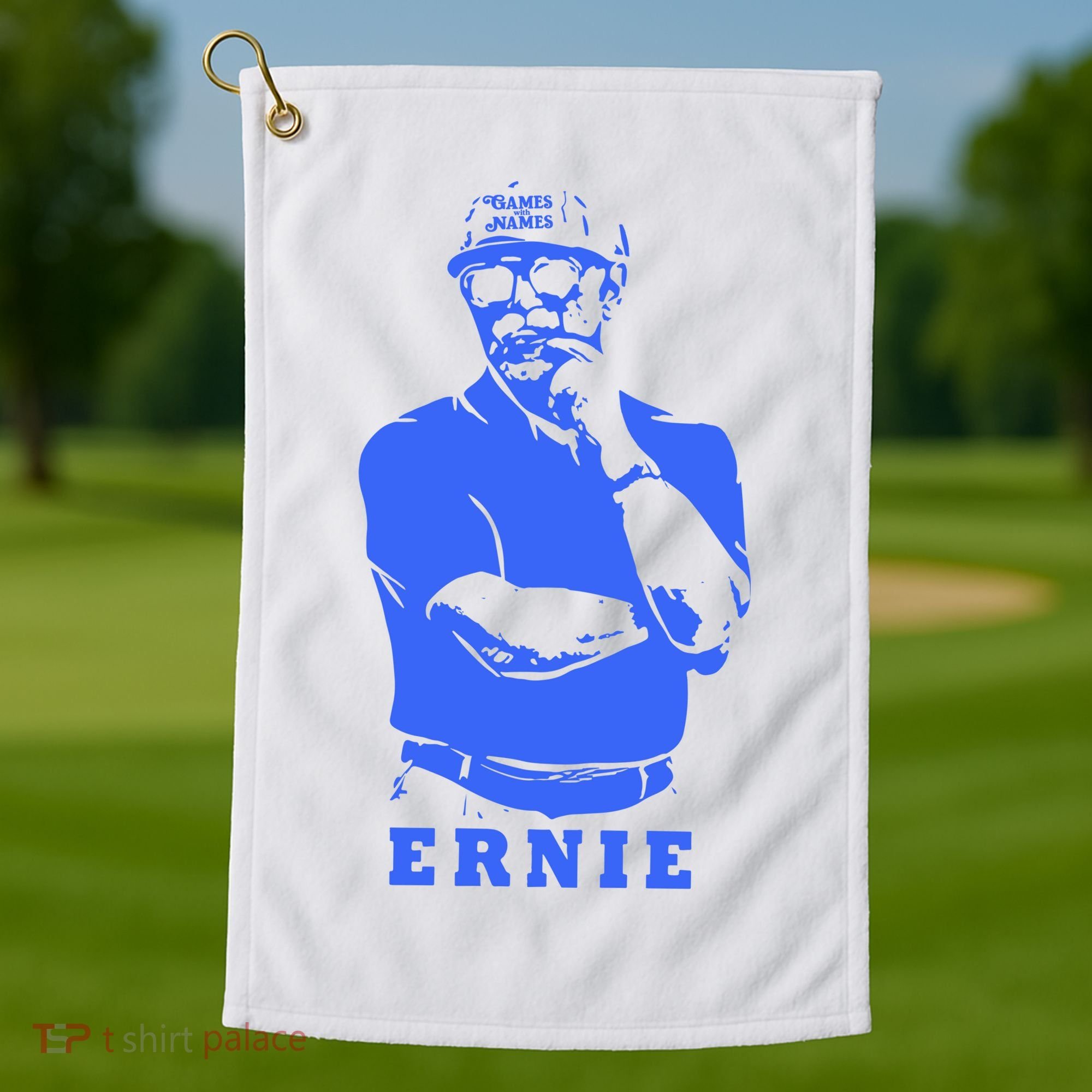Games With Names Ernie Adams Golf Towel