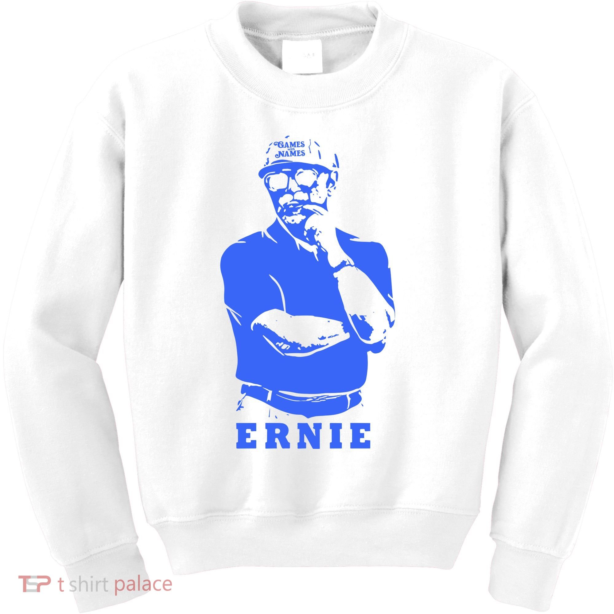 Games With Names Ernie Adams Kids Sweatshirt