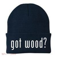 Got Wood Novelty Gift Saying Funny Woodworking Beanie thumb 0