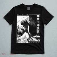 Great Wave Off Kanagawa Japanese Aesthetic Hokusai T-Shirt thumb 5