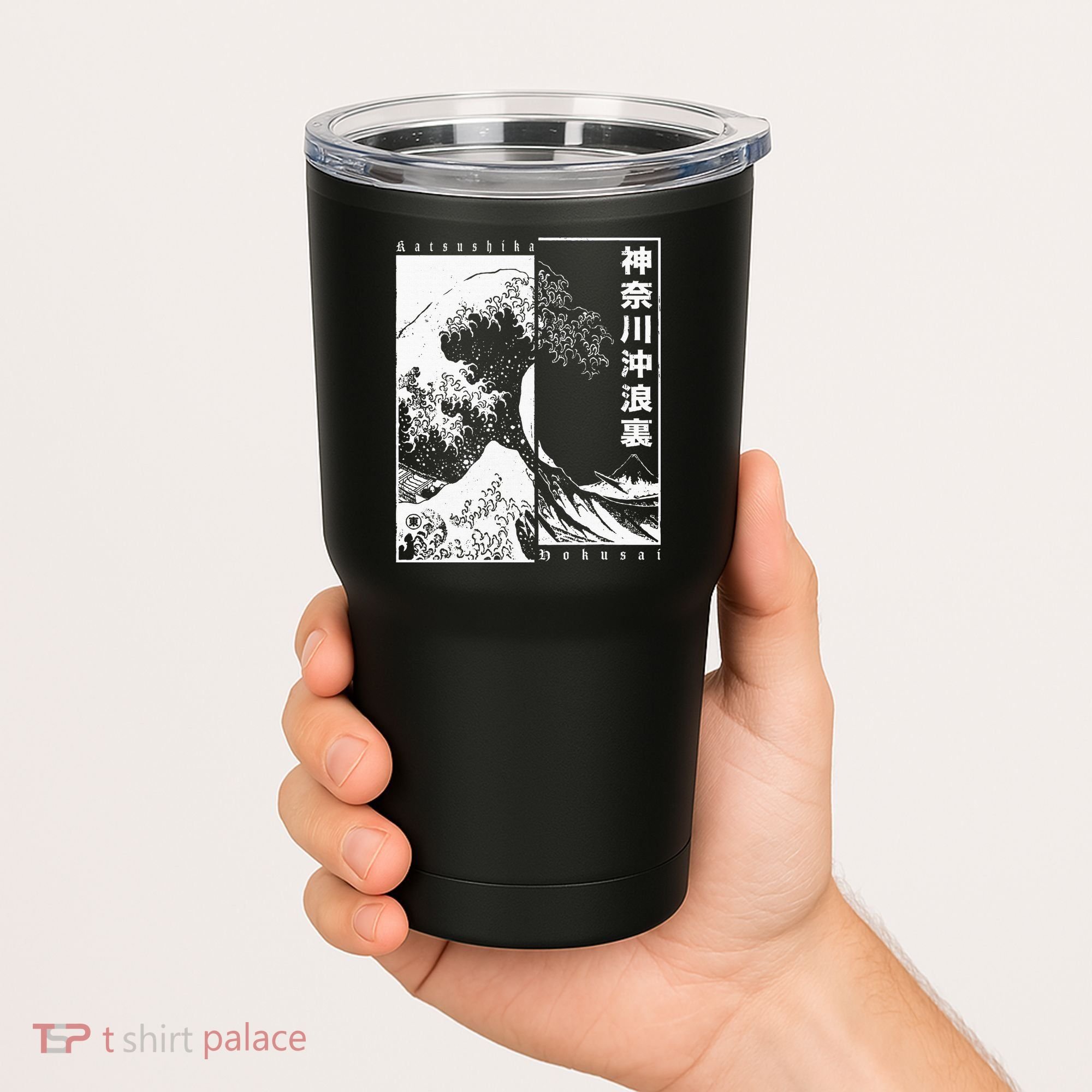 Great Wave Off Kanagawa Japanese Aesthetic Hokusai Tumbler