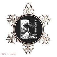 Great Wave Off Kanagawa Japanese Aesthetic Hokusai Ornament thumb 0