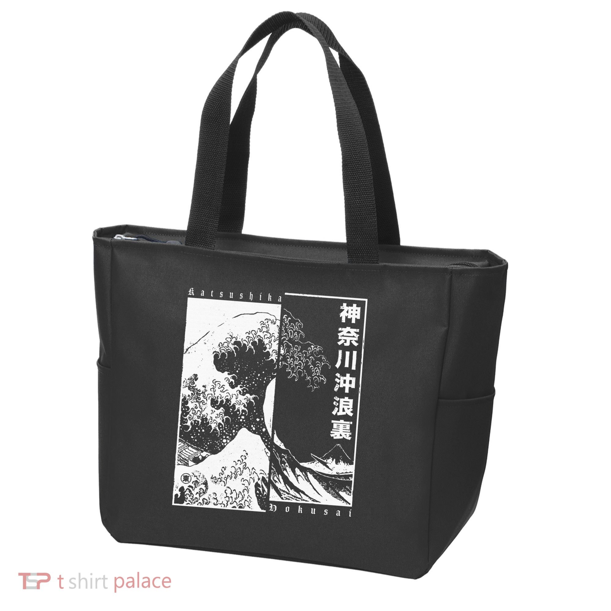 Great Wave Off Kanagawa Japanese Aesthetic Hokusai Tote Bag