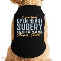 Get Well Open Heart Surgery Cool Gift Recovery Gift Gag Tcool Gift Cool Gift Doggie Tank thumb 0