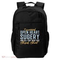 Get Well Open Heart Surgery Cool Gift Recovery Gift Gag Tcool Gift Cool Gift Backpack thumb 0