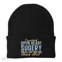Get Well Open Heart Surgery Cool Gift Recovery Gift Gag Tcool Gift Cool Gift Beanie thumb 0