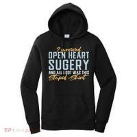 Get Well Open Heart Surgery Cool Gift Recovery Gift Gag Tcool Gift Cool Gift Women's Hoodie thumb 0