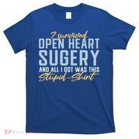 Get Well Open Heart Surgery Cool Gift Recovery Gift Gag Tcool Gift Cool Gift T-Shirt thumb 0