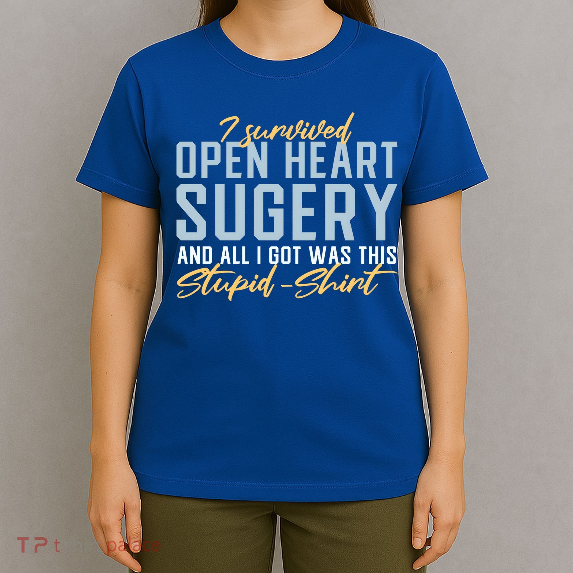 Get Well Open Heart Surgery Cool Gift Recovery Gift Gag Tcool Gift Cool Gift T-Shirt