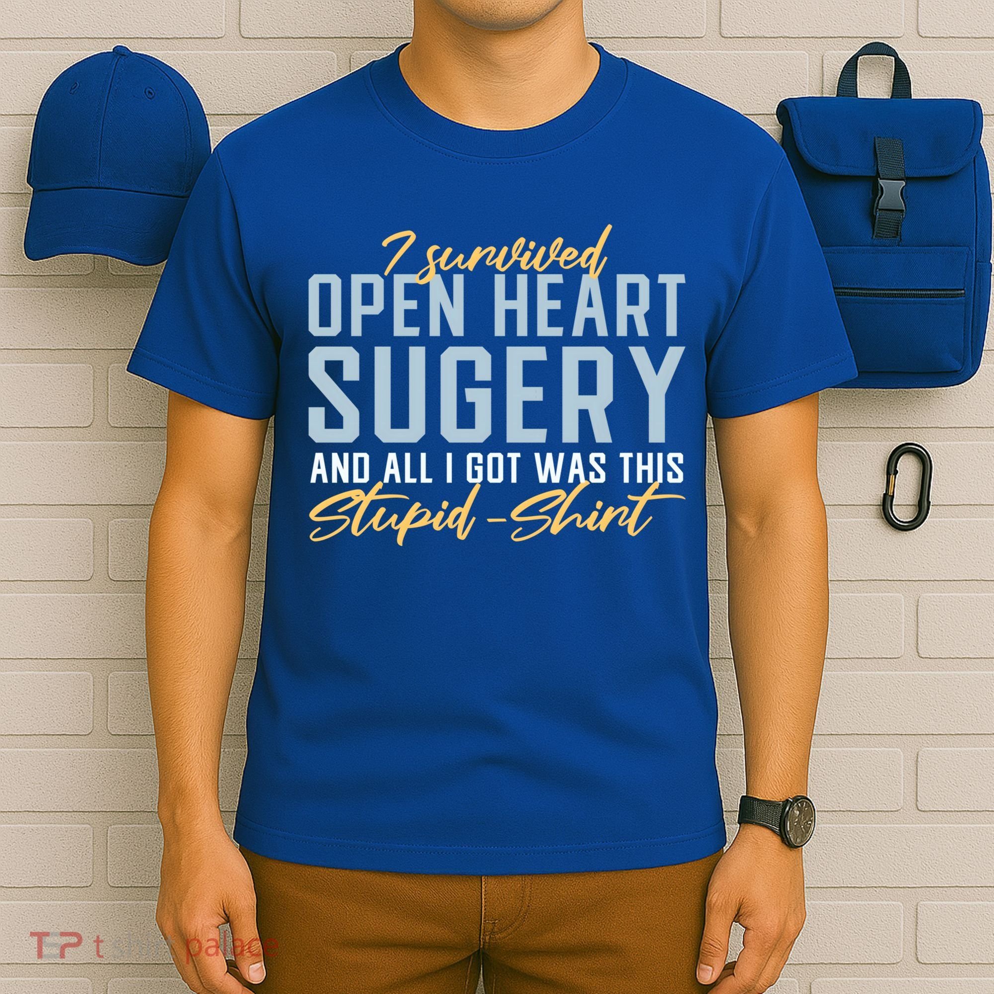 Get Well Open Heart Surgery Cool Gift Recovery Gift Gag Tcool Gift Cool Gift T-Shirt