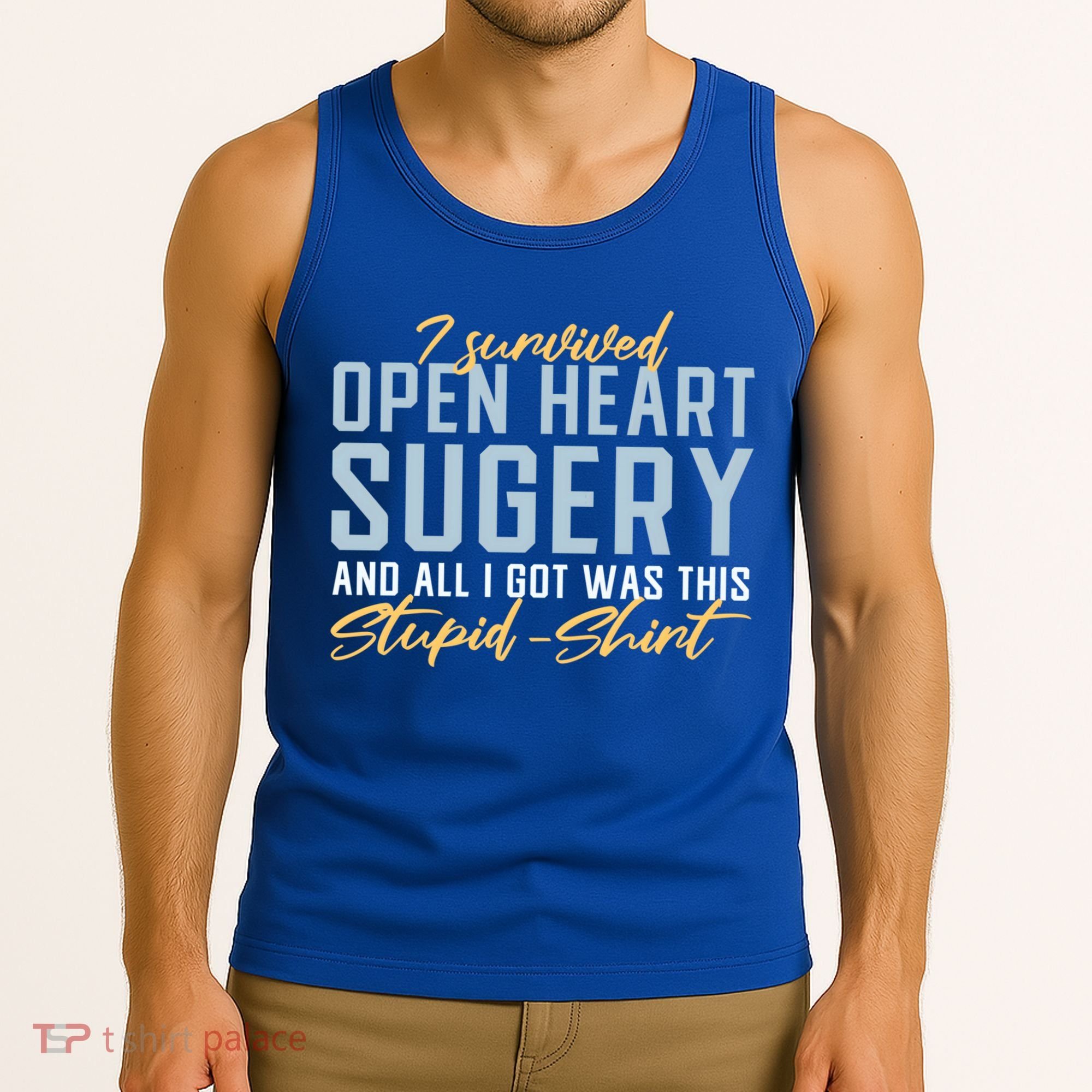 Get Well Open Heart Surgery Cool Gift Recovery Gift Gag Tcool Gift Cool Gift Tank Top