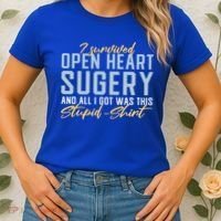 Get Well Open Heart Surgery Cool Gift Recovery Gift Gag Tcool Gift Cool Gift Women's T-Shirt thumb 2
