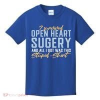 Get Well Open Heart Surgery Cool Gift Recovery Gift Gag Tcool Gift Cool Gift Kids T-Shirt thumb 0