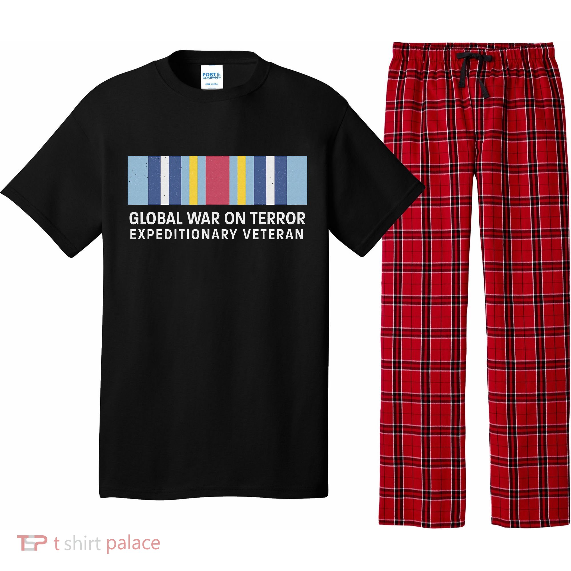Global War On Terrorism Veteran Pajama Set