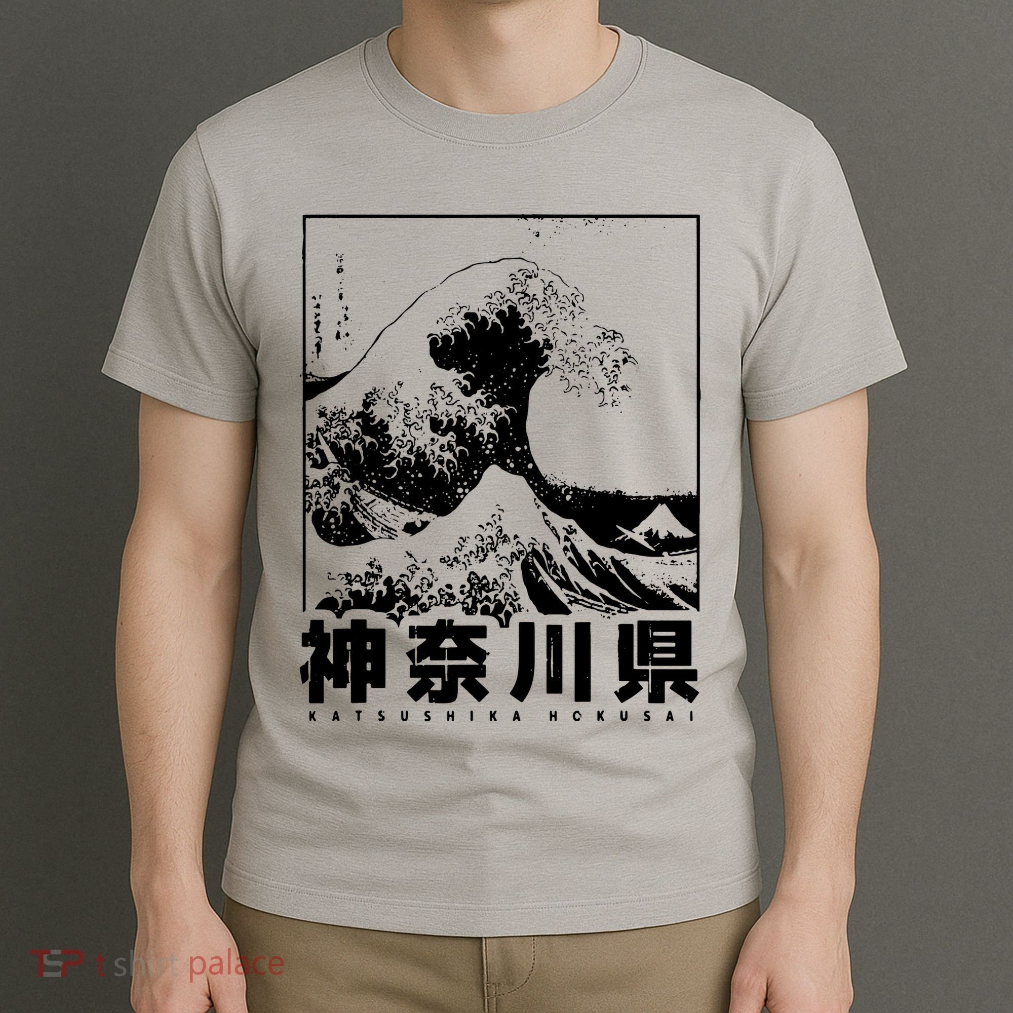 Great Wave Off Kanagawa Japan Aesthetic Japanese Cool T-Shirt