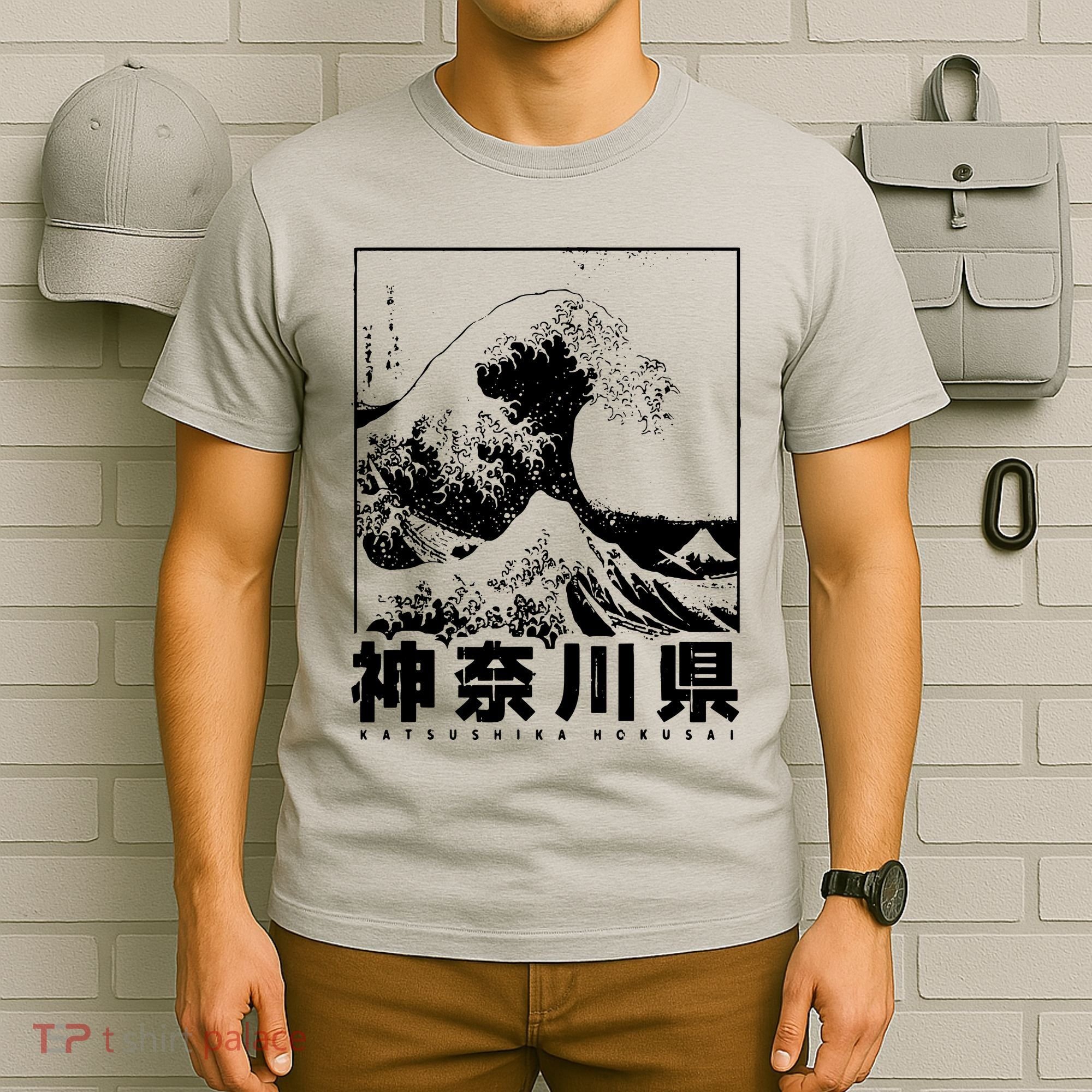 Great Wave Off Kanagawa Japan Aesthetic Japanese Cool T-Shirt