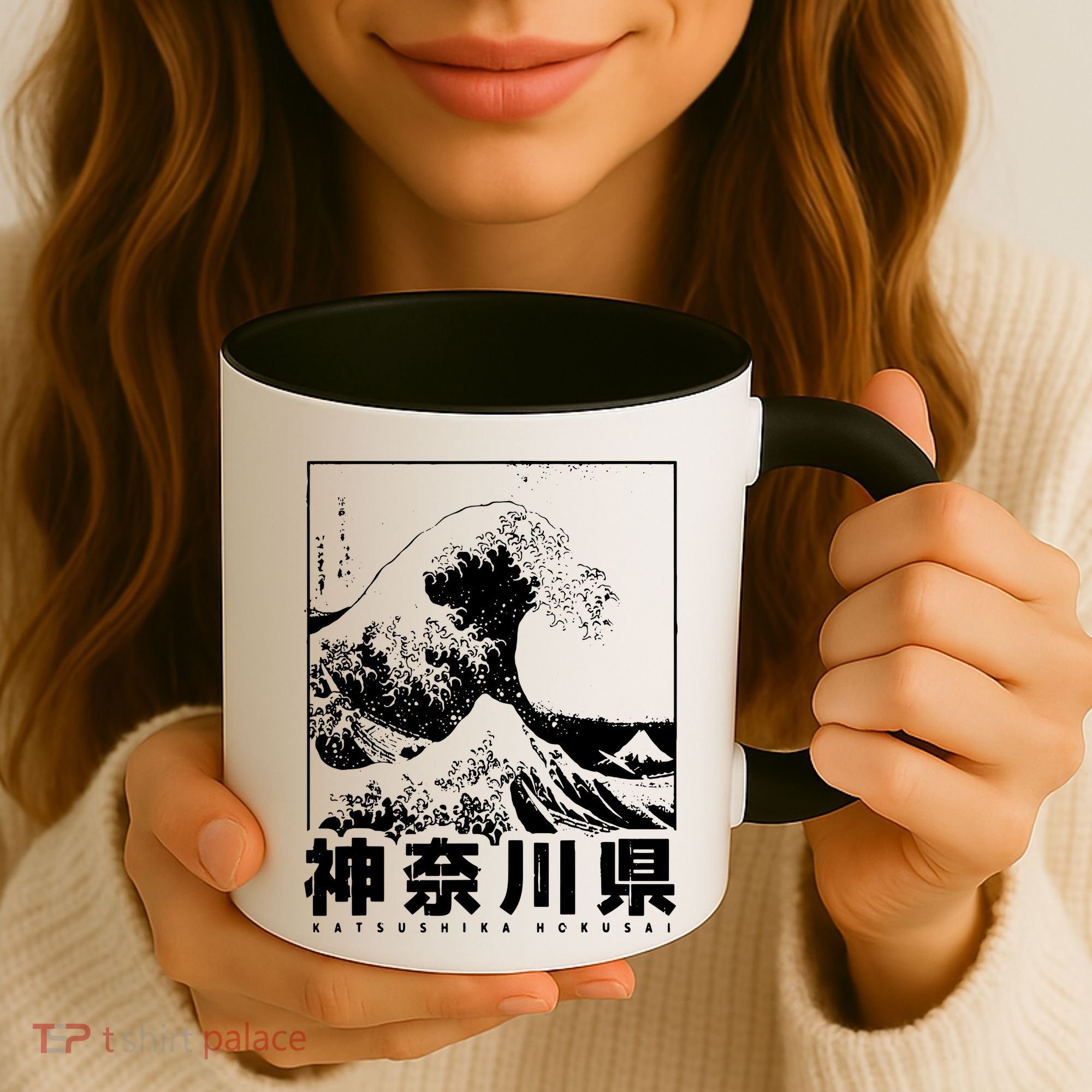 Great Wave Off Kanagawa Japan Aesthetic Japanese Cool Coffee Mug