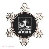 Great Wave Off Kanagawa Japan Aesthetic Japanese Cool Ornament thumb 0