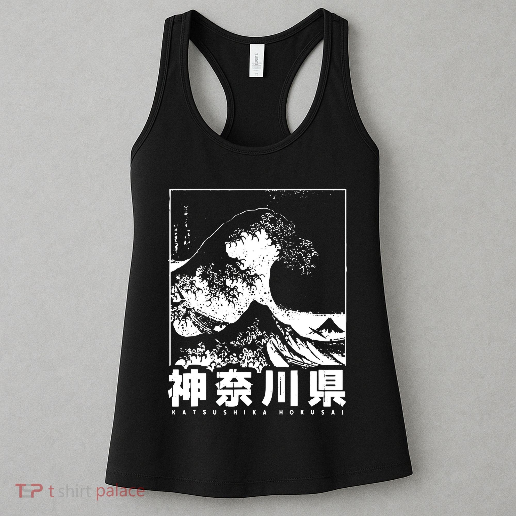 Great Wave Off Kanagawa Japan Aesthetic Japanese Cool Women's Tank Top