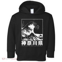 Great Wave Off Kanagawa Japan Aesthetic Japanese Cool Toddler Hoodie thumb 0
