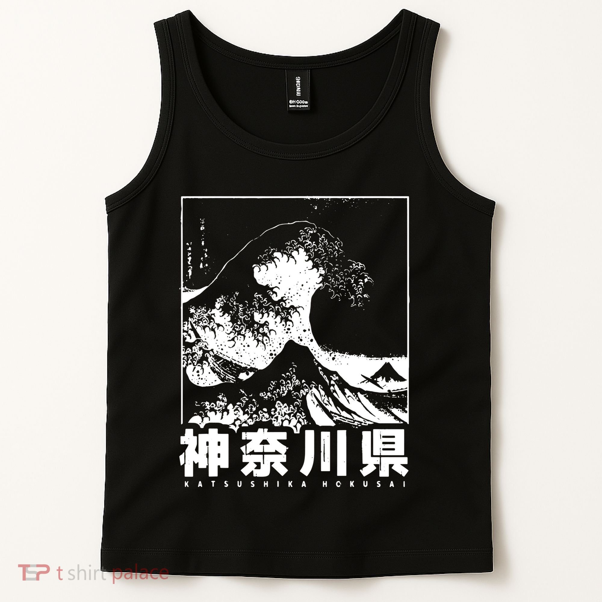 Great Wave Off Kanagawa Japan Aesthetic Japanese Cool Tank Top