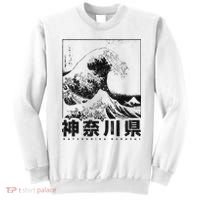 Great Wave Off Kanagawa Japan Aesthetic Japanese Art Sweatshirt thumb 0