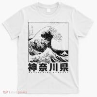 Great Wave Off Kanagawa Japan Aesthetic Japanese Art T-Shirt thumb 0