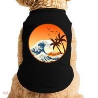 Great Wave Off Kanagawa Doggie Tank thumb 0