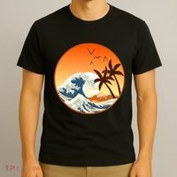 Great Wave Off Kanagawa T-Shirt thumb 3