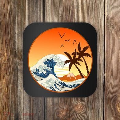 Great Wave Off Kanagawa Coaster