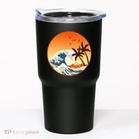 Great Wave Off Kanagawa Tumbler thumb 0