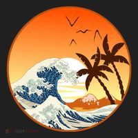 Great Wave Off Kanagawa Tumbler thumb 3