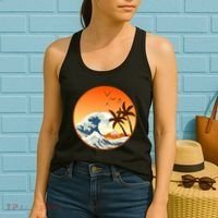 Great Wave Off Kanagawa Women's Tank Top thumb 2