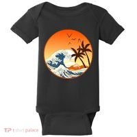 Great Wave Off Kanagawa Baby Bodysuit thumb 0