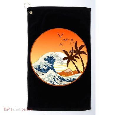 Great Wave Off Kanagawa Golf Towel
