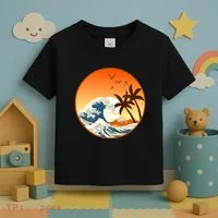 Great Wave Off Kanagawa Toddler T-Shirt thumb 3