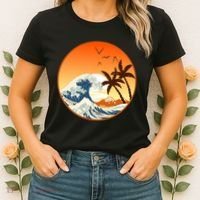Great Wave Off Kanagawa Women's T-Shirt thumb 2