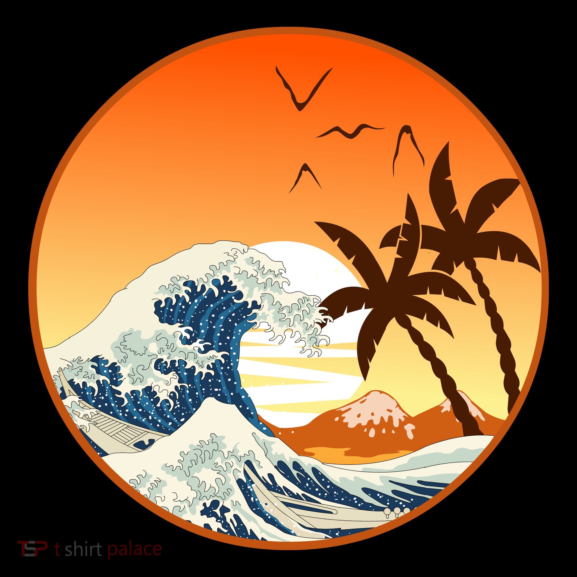 Great Wave Off Kanagawa Women's T-Shirt