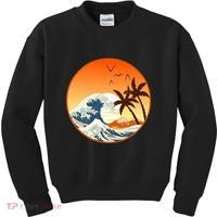 Great Wave Off Kanagawa Kids Sweatshirt thumb 0